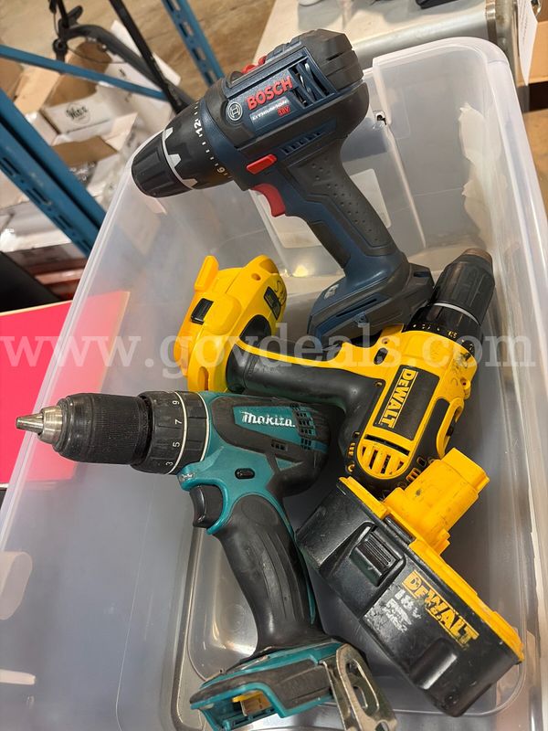 Lot of 3 Assorted Drills