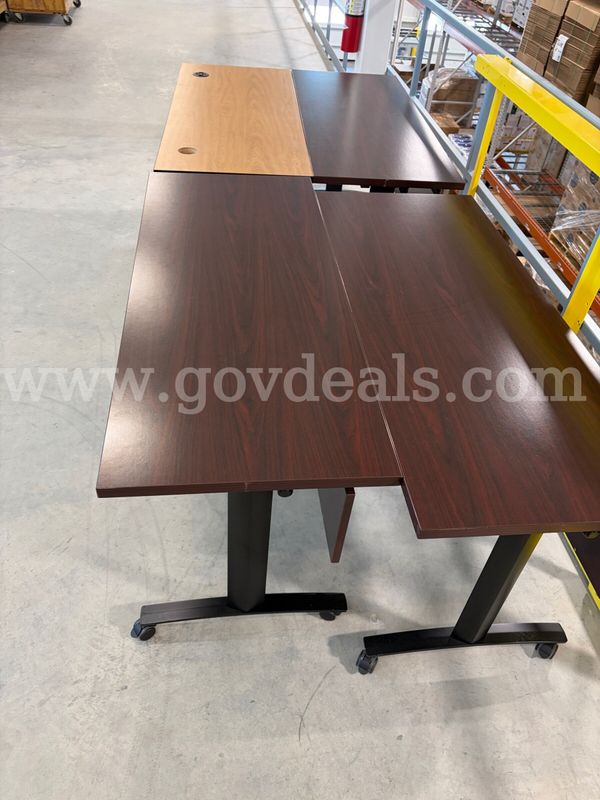Lot of (4) flip down tables
