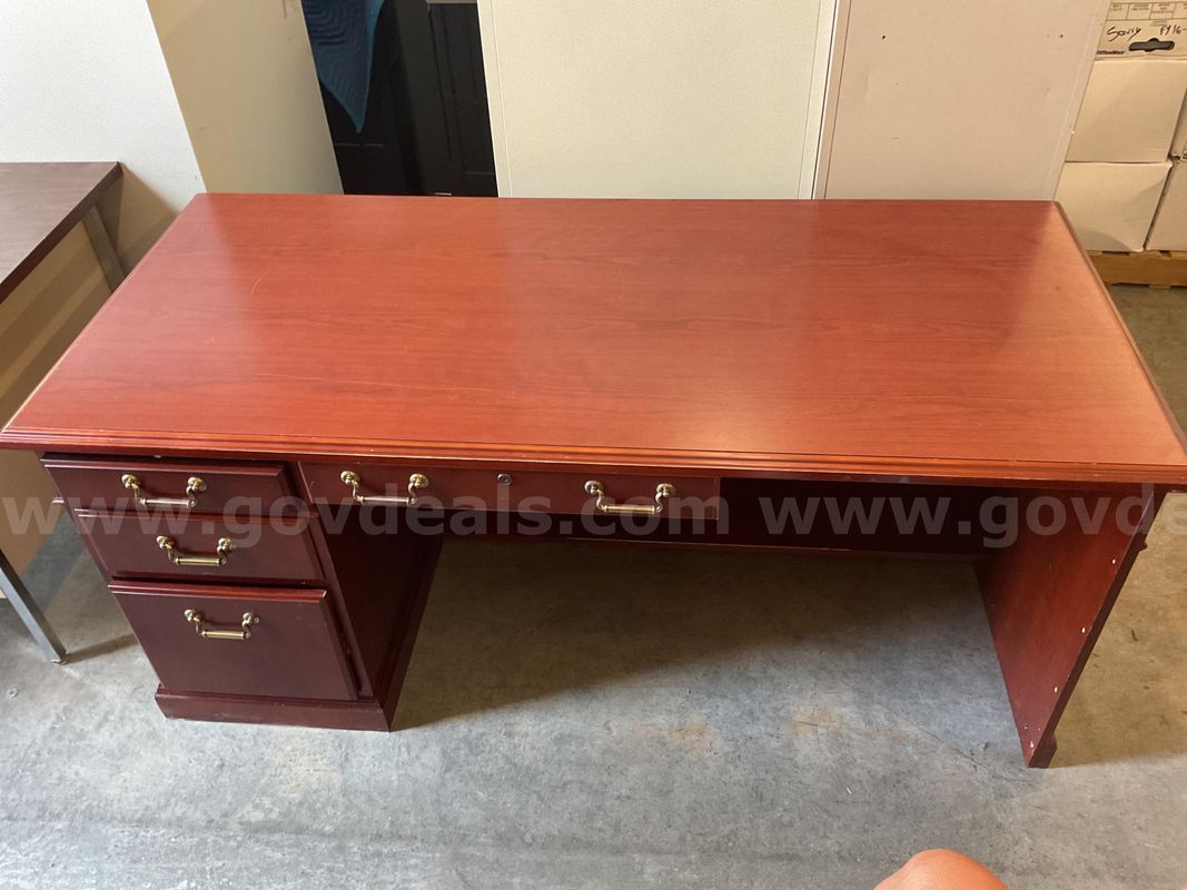 Wooden desk