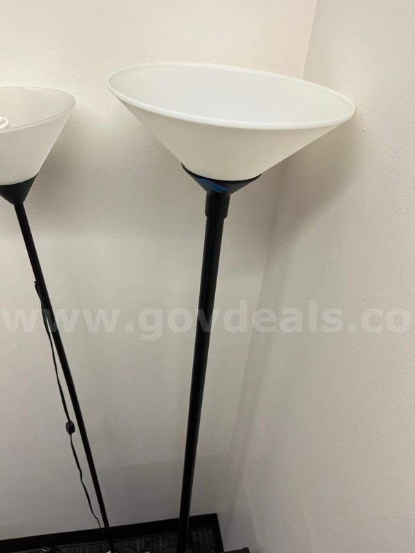 Simple Black Floor Lamp