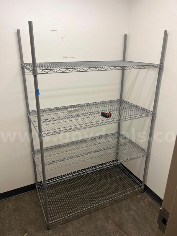 Tall Metal Shelf Unit