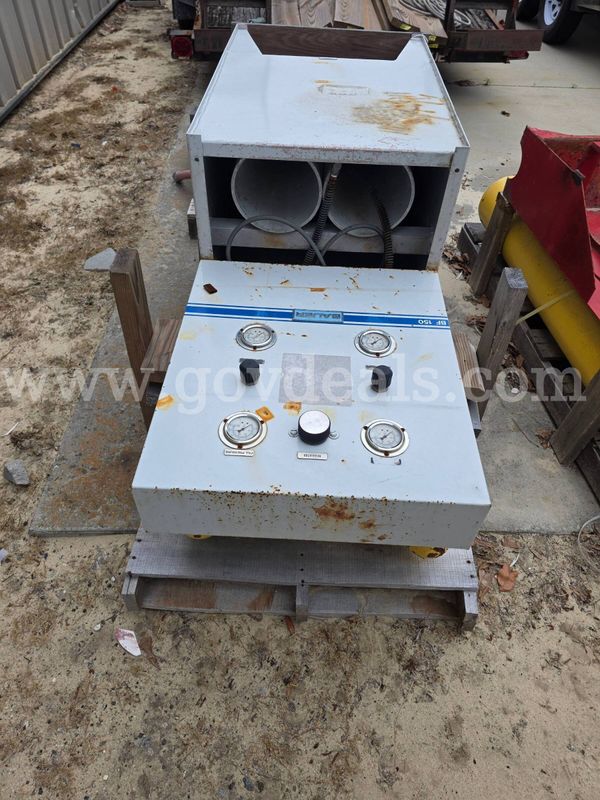 Pallet of Baur BF150 Fill Station and Cylinders