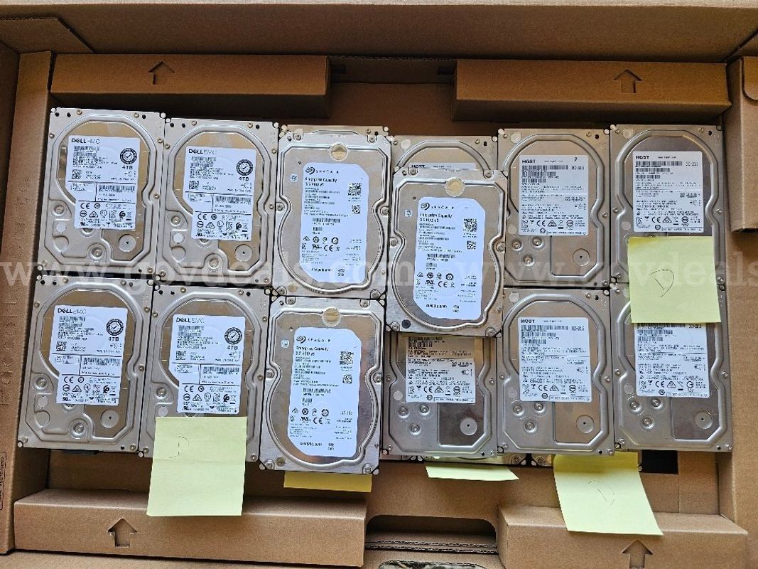 Hard drive disks // computer hard drives - All Degaussed (4 boxes, approx 120 disks) (dolly not included!)
