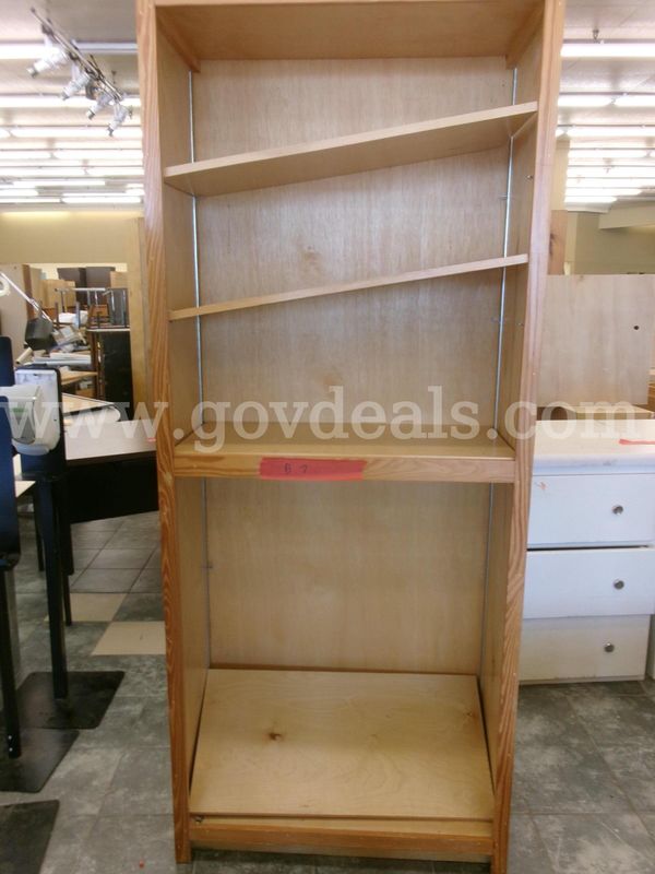 Wood Shelving Unit