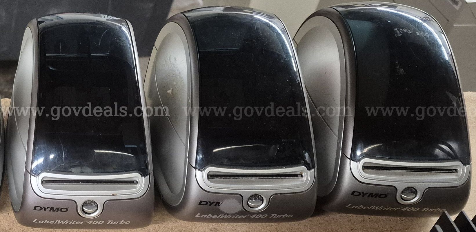 Dymo 400 Turbo Label Maker Writer Lot of 3