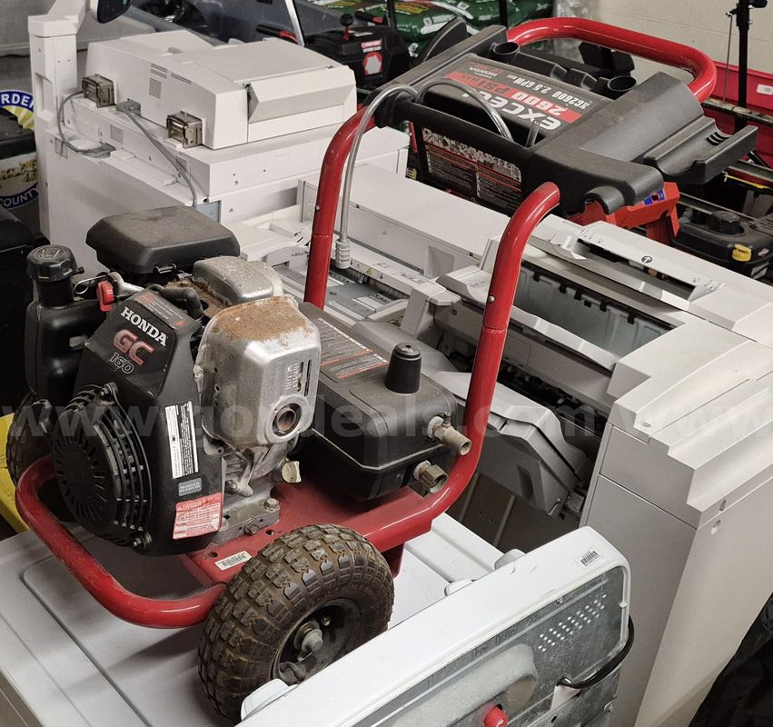 Honda Excell XC2600 PSI Pressure, Power, Washer