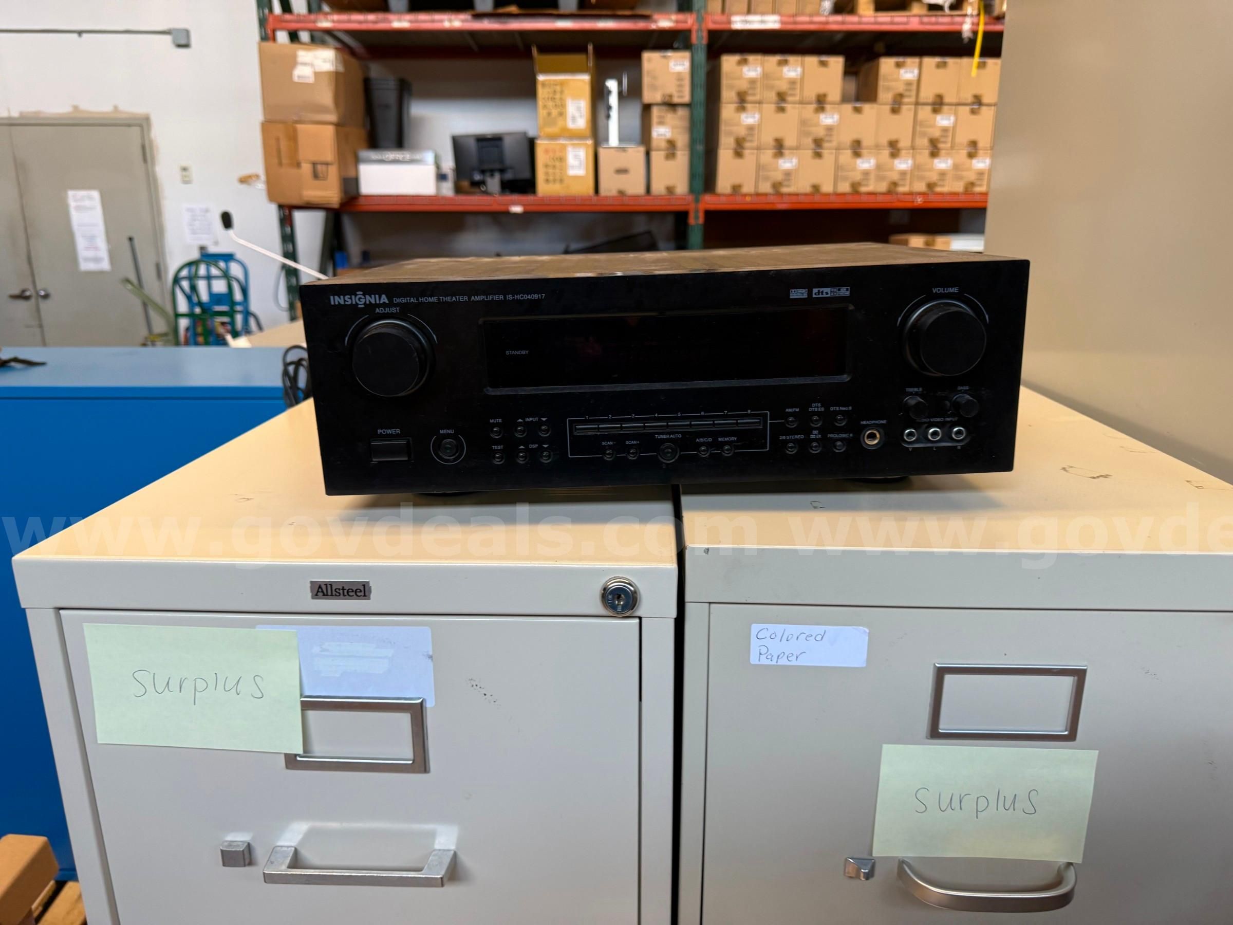 Insignia Digital Home Theater Amplifier / Receiver