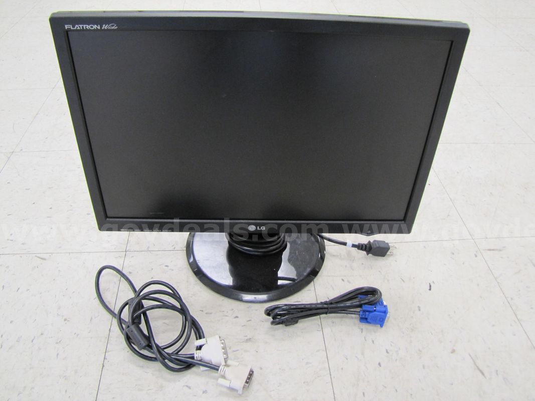 LG monitor with stand