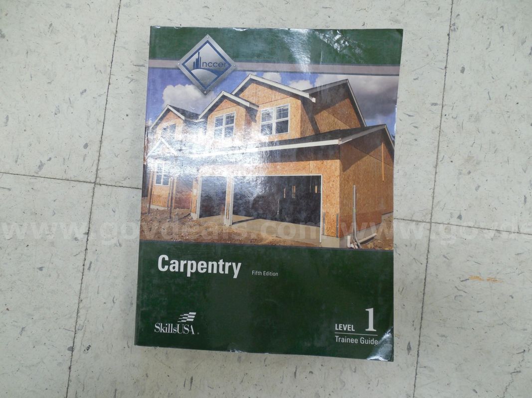 Carpentry Level one Trainee Guide