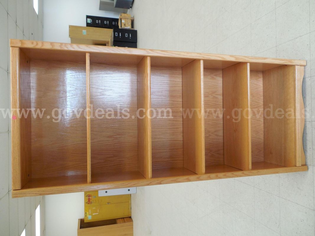 Wooden bookcase