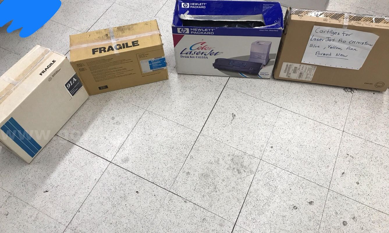 (6) Brother Branded toners cartridges, (8) Dell Premium toner cartridges, (1) Xerox Bottles laser toner powder, (1) H